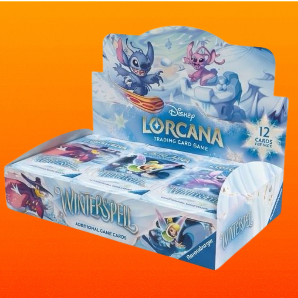 Disney Lorcana Winterspell Booster Box Sealed New TCG